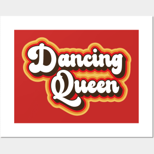 Dancing Queen Retro 70s Design Posters and Art